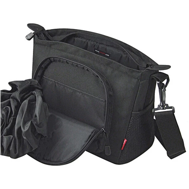 Klickfix Sacoches Pour Guidon Allegra Sacoche De Guidon, Noir 3 Klickfix Sacoches Pour Guidon Allegra Sacoche De Guidon, Noir – Image 3