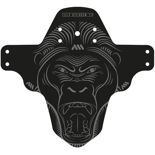 All-mountain-style Garde-boue, Noir/gris 1 All-mountain-style Garde-boue, Noir/gris