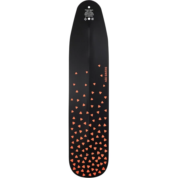 Ass-savers BRR-1 Brotector Garde-Boue Pour Roue Arrière, Noir/orange 1 Ass-savers BRR-1 Brotector Garde-Boue Pour Roue Arrière, Noir/orange