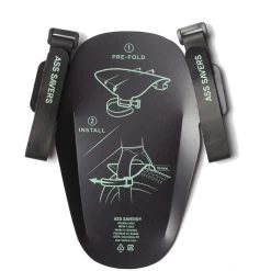 Ass-savers Mudder Mini Garde-boue Arrière, Noir