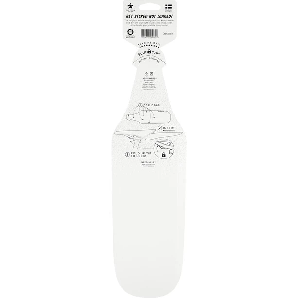 Ass-savers Garde-boue Protection Contre Les éclaboussures Grand Pour Selle, Blanc 1 Ass-savers Garde-boue Protection Contre Les éclaboussures Grand Pour Selle, Blanc