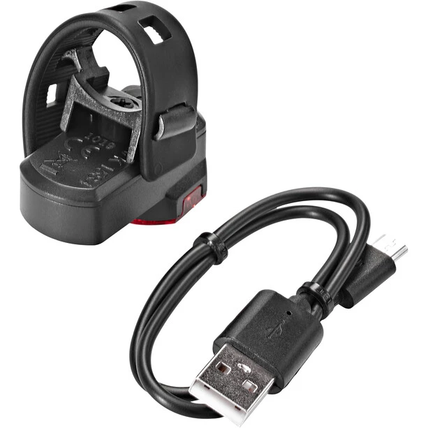 Axa Éclairage Vélo à Pile Compactline Lumière Arrière à Piles LED USB, Noir 3 Axa Éclairage Vélo à Pile Compactline Lumière Arrière à Piles LED USB, Noir – Image 3