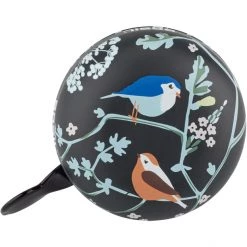 Basil Sonnettes Wanderlust Sonnette De Vélo Ø80mm, Noir/Multicolore