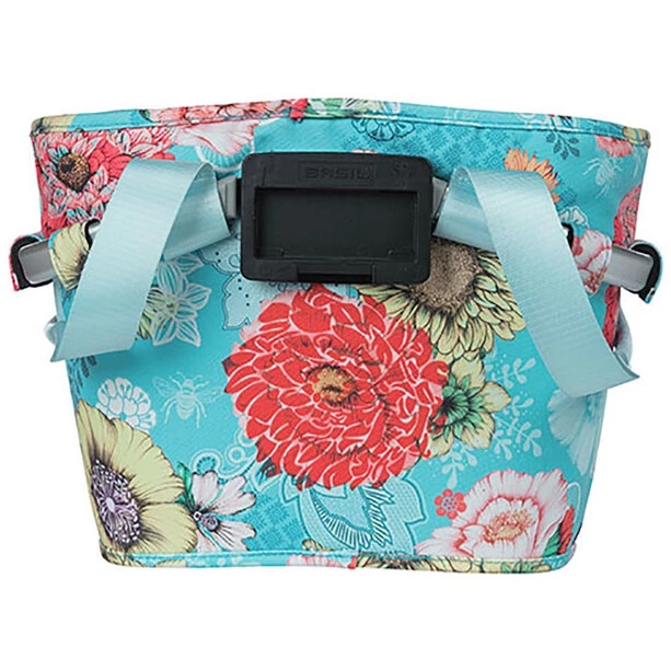 Basil Paniers Vélo Bloom Field Carry-All Panier Avant 15l Avec Plaque KF, Bleu/Multicolore 1 Basil Paniers Vélo Bloom Field Carry-All Panier Avant 15l Avec Plaque KF, Bleu/Multicolore