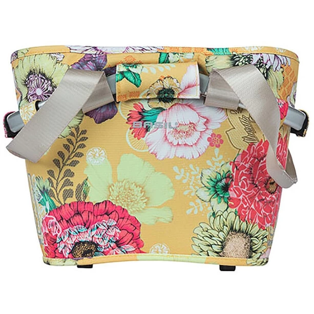 Basil Paniers Vélo Bloom Field Carry-All Panier Avant 15l Avec Plaque KF, Jaune/Multicolore 3 Basil Paniers Vélo Bloom Field Carry-All Panier Avant 15l Avec Plaque KF, Jaune/Multicolore – Image 3