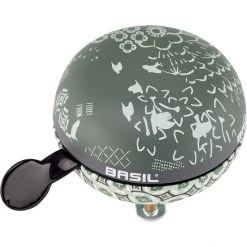 Basil Sonnettes Bohème Sonnette De Vélo Ø80mm, Vert