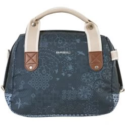 Basil Sacoches Pour Guidon Bohème City KF Sacoche De Guidon 8l, Bleu/beige