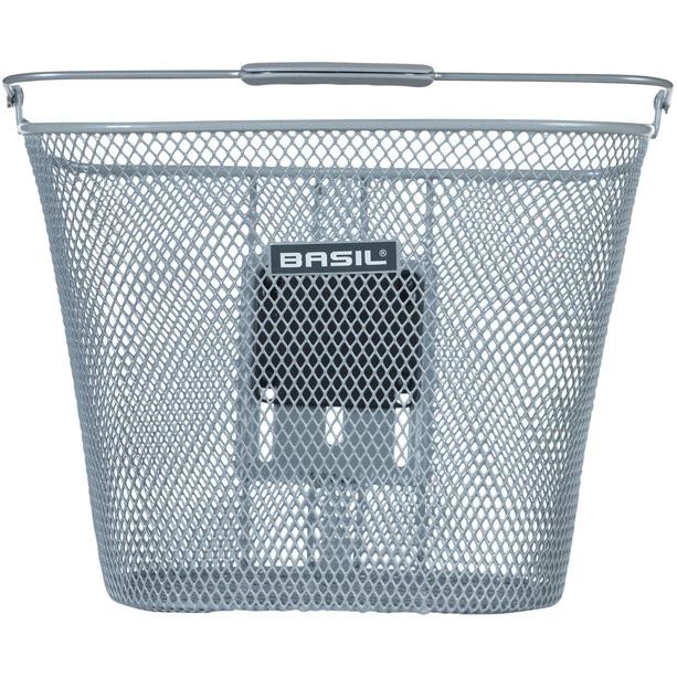 Basil Paniers Vélo Bremen KF Panier Pour Roue Avant, Argent 1 Basil Paniers Vélo Bremen KF Panier Pour Roue Avant, Argent