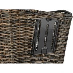 Basil Paniers Vélo Bremen Rattan Look FM Panier Pour Roue Avant, Marron -Catégories les plus recherchées Soldes basil bremen vr korb rattan look natur braun 4
