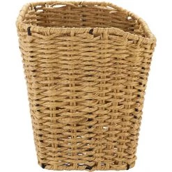 Basil Paniers Vélo Bremen Rattan Look FM Panier Pour Roue Avant, Beige