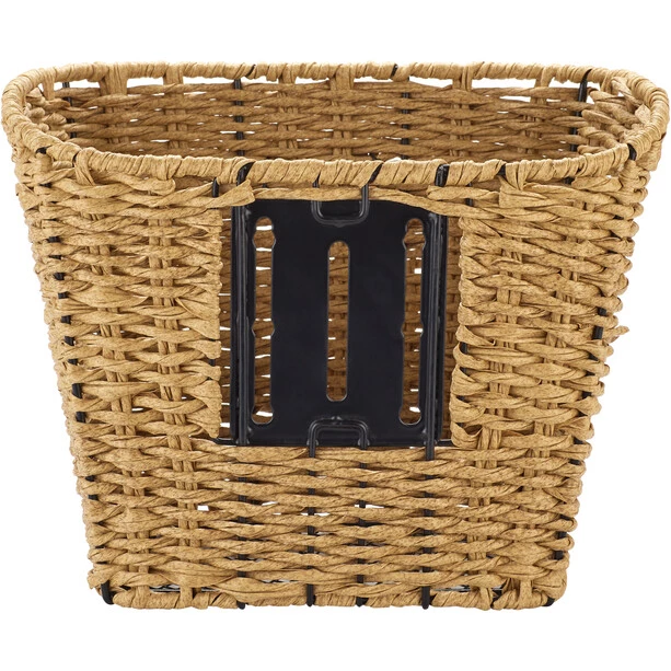 Basil Paniers Vélo Bremen Rattan Look FM Panier Pour Roue Avant, Beige 2 Basil Paniers Vélo Bremen Rattan Look FM Panier Pour Roue Avant, Beige – Image 2
