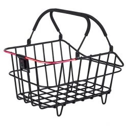 Basil Paniers Vélo Cento Alu Multi System Nordlicht Panier Roue Arrière, Noir