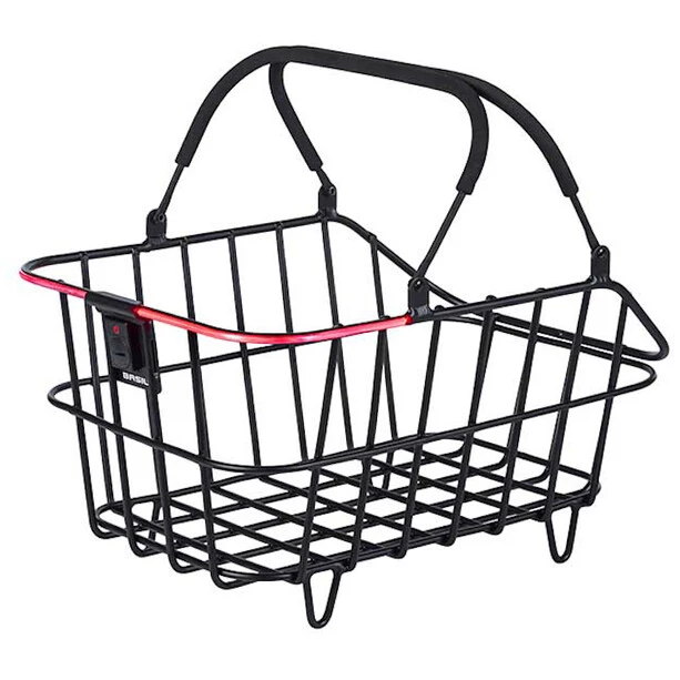 Basil Paniers Vélo Cento Alu Multi System Nordlicht Panier Roue Arrière, Noir 1 Basil Paniers Vélo Cento Alu Multi System Nordlicht Panier Roue Arrière, Noir