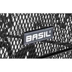 Basil Paniers Vélo Cento Flower S Panier Pour Roue Arrière, Noir -Catégories les plus recherchées Soldes basil cento flower taschenkorb engmaschig laengs s schwarz 5