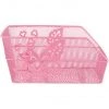 Basil Paniers Vélo Cento Flower Panier Arrière, Rose