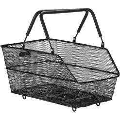 Basil Paniers Vélo Cento Panier Roue Arrière Avec Système MIK, Noir