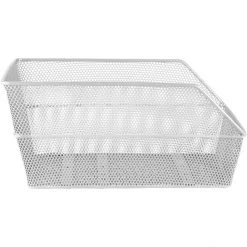 Basil Paniers Vélo Cento Panier Arrière, Argent