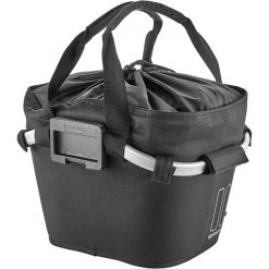Basil Paniers Vélo Classic Carry All KF Panier Roue Avant, Noir