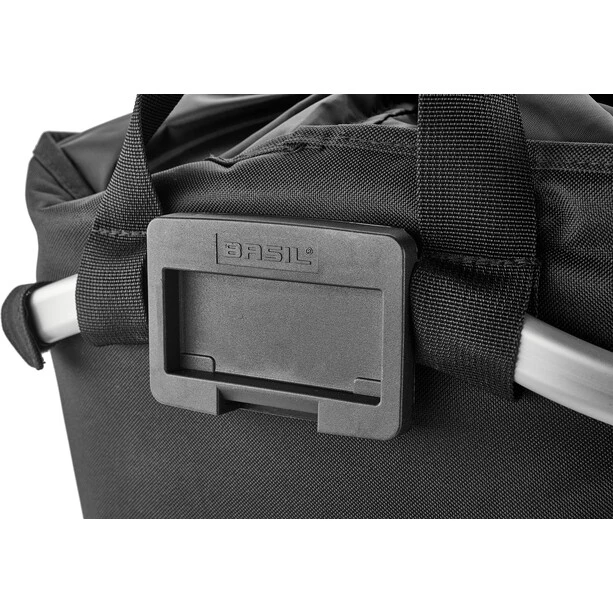 Basil Paniers Vélo Classic Carry All KF Panier Roue Avant, Noir 3 Basil Paniers Vélo Classic Carry All KF Panier Roue Avant, Noir – Image 3