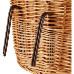Basil Paniers Vélo Denver Panier Roue Avant/arrière, Marron -Catégories les plus recherchées Soldes basil denver weidenkorb oval natur 4
