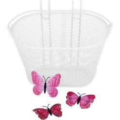 Basil Paniers Vélo Jasmin Panier De Vélo Enfant, Blanc -Catégories les plus recherchées Soldes basil jasmin vr kinderkorb 12 20 weiss 6