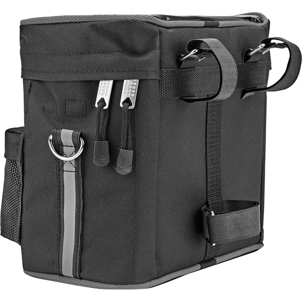 Basil Sacoches Pour Guidon Mali Sacoche De Guidon 8l, Noir 2 Basil Sacoches Pour Guidon Mali Sacoche De Guidon 8l, Noir – Image 2