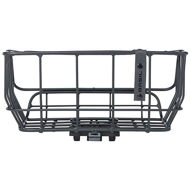 Basil Paniers Vélo Portland Panier Arrière 25l Avec Plaque MIK, Noir 2 Basil Paniers Vélo Portland Panier Arrière 25l Avec Plaque MIK, Noir – Image 2