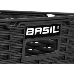 Basil Paniers Vélo Weave WP Panier Roue Arrière, Noir -Catégories les plus recherchées Soldes basil weave wp taschenkorb geflochten schwarz 4