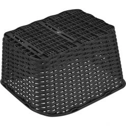 Basil Paniers Vélo Weave WP Panier Roue Arrière, Noir -Catégories les plus recherchées Soldes basil weave wp taschenkorb geflochten schwarz 5
