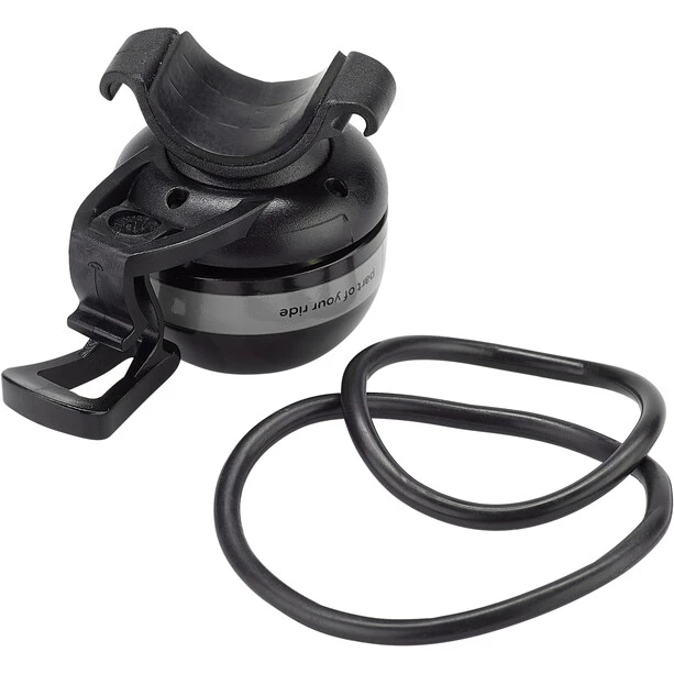 Sonnettes EasyFit Deluxe BBB-14 Sonnette, Noir/gris 2 Sonnettes EasyFit Deluxe BBB-14 Sonnette, Noir/gris – Image 2