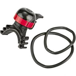 Sonnettes MiniBell BBB-16 Sonnette, Noir/rouge