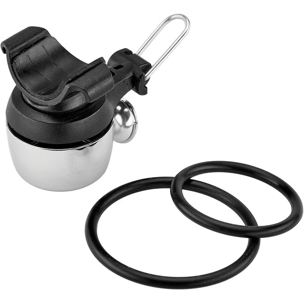 Bbb Sonnettes Noisy Sonnette De Vélo, Argent/noir 2 Bbb Sonnettes Noisy Sonnette De Vélo, Argent/noir – Image 2