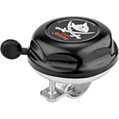 Bike-fashion Sonnettes Capt`n Sharky Sonnette De Vélo Ø55mm Enfant, Noir