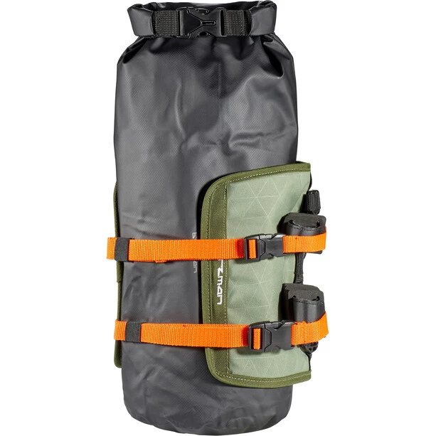 Birzman Sacoches Pour Guidon Packman Sacoche Guidon 9,5l, Gris 2 Birzman Sacoches Pour Guidon Packman Sacoche Guidon 9,5l, Gris – Image 2