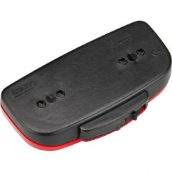 Busch-mueller Éclairage Vélo à Pile 4D-Toplight Éclairage Arrière Fonctionnant Sur Piles Permanent, Noir/rouge