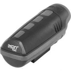 Busch-mueller Éclairage Vélo à Pile IXON Pure Lumière Avant Avec Batterie Et Chargeur, Noir