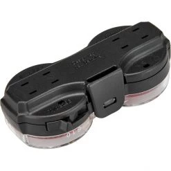 Busch-mueller Éclairage Vélo à Pile Toplight Flat S Senso Éclairage Arrière, Rouge