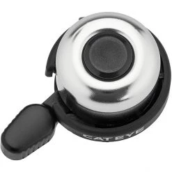 Cateye Sonnettes OH 1000 Sonnette De Vélo, Argent/noir