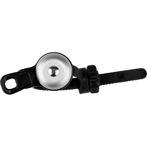 Cateye Sonnettes OH-2400 Micro Brass Sonnette De Vélo, Argent/noir 1 Cateye Sonnettes OH-2400 Micro Brass Sonnette De Vélo, Argent/noir