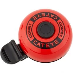 Cateye Sonnettes PB 200 Sonnette De Vélo, Rouge/noir