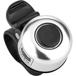 Cateye Sonnettes PB 800 Sonnette De Vélo, Argent/noir