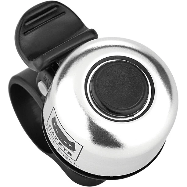 Cateye Sonnettes PB 800 Sonnette De Vélo, Argent/noir 1 Cateye Sonnettes PB 800 Sonnette De Vélo, Argent/noir
