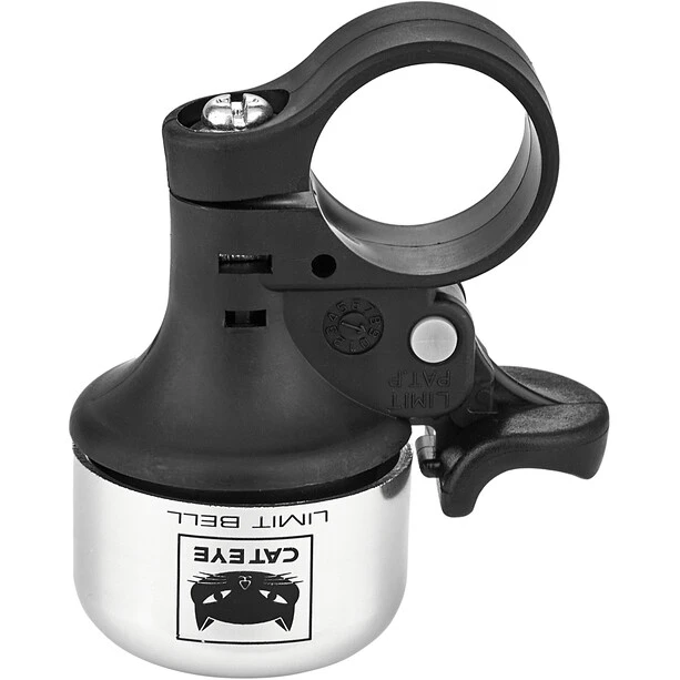 Cateye Sonnettes PB 800 Sonnette De Vélo, Argent/noir 2 Cateye Sonnettes PB 800 Sonnette De Vélo, Argent/noir – Image 2