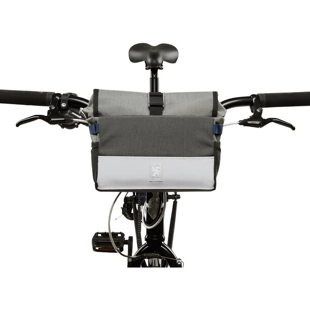 Chrome Sacoches Pour Guidon Doubletrack Sacoche De Guidon, Gris 2 Chrome Sacoches Pour Guidon Doubletrack Sacoche De Guidon, Gris – Image 2