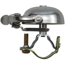 Crane-bell-co Sonnettes Mini Suzu Sonnette Montage Sur Bande D'acier, Argent