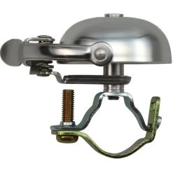 Crane-bell-co Sonnettes Mini Suzu Sonnette Montage Sur Bande D'acier, Argent