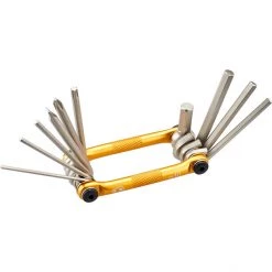 Crankbrothers Mini-outils & Outils Multifonctions Multi-10 Outil Multifonction, Or