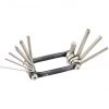 Crankbrothers Mini-outils & Outils Multifonctions Multi-10 Outil Multifonction, Noir/argent