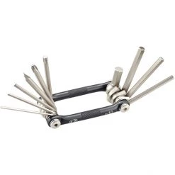 Crankbrothers Mini-outils & Outils Multifonctions Multi-10 Outil Multifonction, Noir/argent