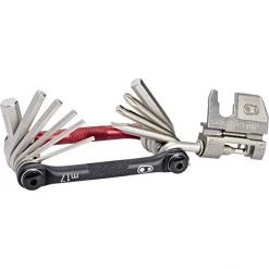 Crankbrothers Mini-outils & Outils Multifonctions Multi-17 Outil Multifonction, Noir/rouge